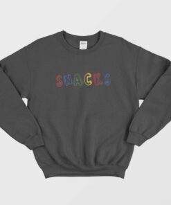 Snacks Colorful logo Coolest Sweatshirt 1 Snacks Colorful logo Coolest Sweatshirt 2