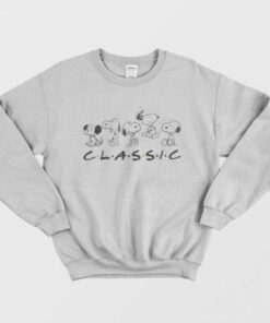 Snoopy Classic Friends TV Show Sweatshirt 2