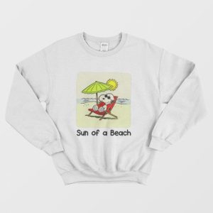 Snoopy Sun Of A Beach Sweatshirt 3