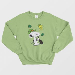 Snoopy and Woodstock St. Patrick’s Day Sweatshirt