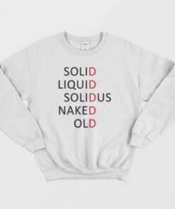 Solid Liquid Solidus Naked Old Sweatshirt 3