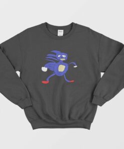 Sonic Sanic Hedgehog Sweatshirt 1 Sonic Sanic Hedgehog Sweatshirt 2