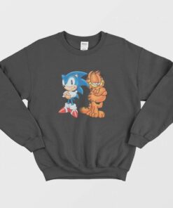 Sonic and Garfield Sweatshirt 2