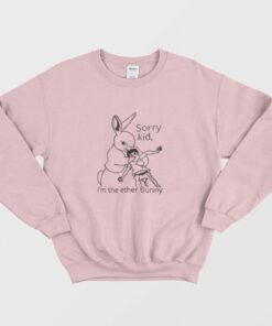 Sorry Kid Im The Ether Bunny Funny Sweatshirt 2