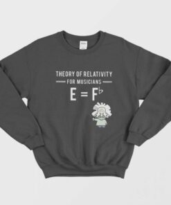 Special Theory Of Relativity Albert Einstein Sweatshirt 1