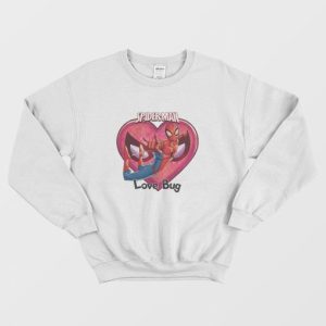 Spider Man Love Bug Valentine Sweatshirt 3