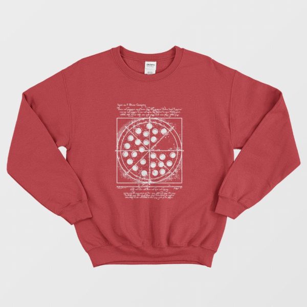 Spider-Man Vitruvian Pizza Sweatshirt Tom Holland