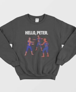 Spiderman Hello Peter Sweatshirt 2