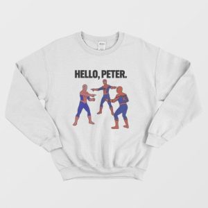 Spiderman Hello Peter Sweatshirt 3