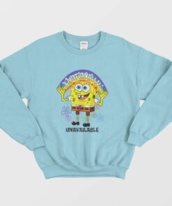 SpongeBob Emotionally Unavailable Sweatshirt 1