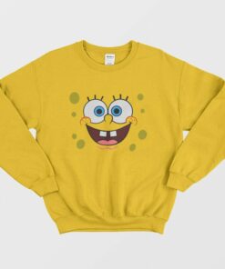 SpongeBob SquarePants Face Sweatshirt 1