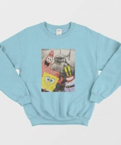 Spongebob Patrick Mr Crabs Sweatshirt 3