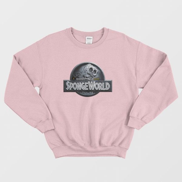 Spongebob Sponge World Jurassic Park Sweatshirt