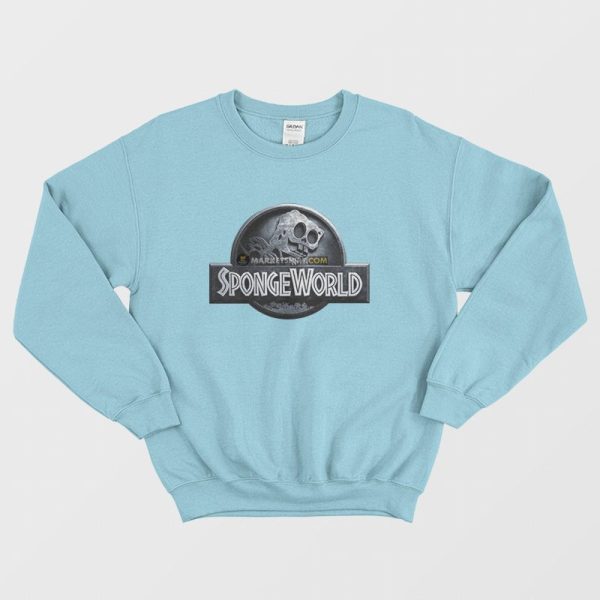 Spongebob Sponge World Jurassic Park Sweatshirt