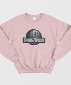 Spongebob Sponge World Jurassic Park Sweatshirt 3 Spongebob Sponge World Jurassic Park Sweatshirt 4