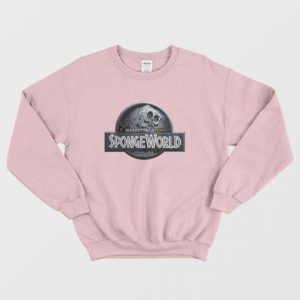 Spongebob Sponge World Jurassic Park Sweatshirt 4