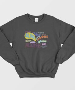 Spongebob Squarepants Alone Sweatshirt 2