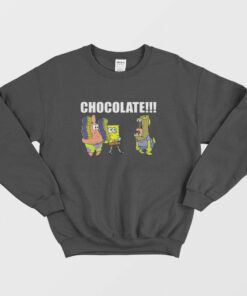 Spongebob Squarepants Chocolate Sweatshirt 1 Spongebob Squarepants Chocolate Sweatshirt 2