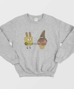 Spongebob Squarepants Patrick The Fry Cook Games Sweatshirt 2