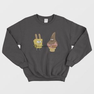 Spongebob Squarepants Patrick The Fry Cook Games Sweatshirt 3