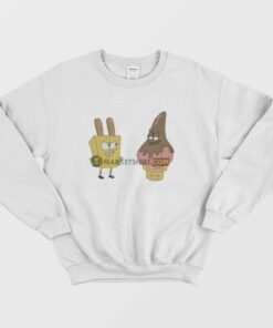 Spongebob Squarepants Patrick The Fry Cook Games Sweatshirt 4