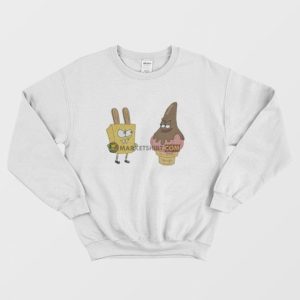 Spongebob Squarepants Patrick The Fry Cook Games Sweatshirt 4