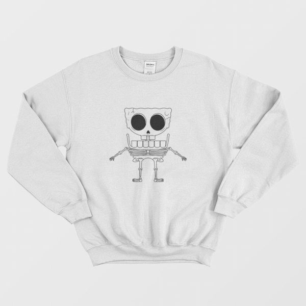 Spongebob Squarepants Skeleton Sweatshirt