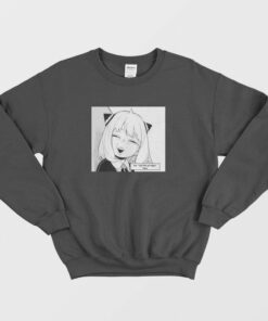 Spy X Family Anya Funny Face Sweatshirt 1