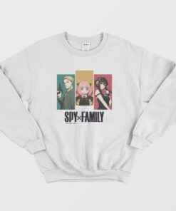 Spy X Family Loid Anya Yor Forger Sweatshirt 1 Spy X Family Loid Anya Yor Forger Sweatshirt 2
