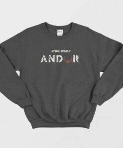 Star Wars Andor Logo Movie Sweatshirt 1 Star Wars Andor Logo Movie Sweatshirt 2