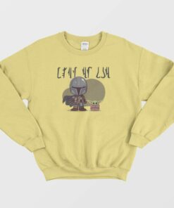 Star Wars Mando Clan of Two Sweatshirt 1