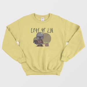 Star Wars Mando Clan of Two Sweatshirt 4