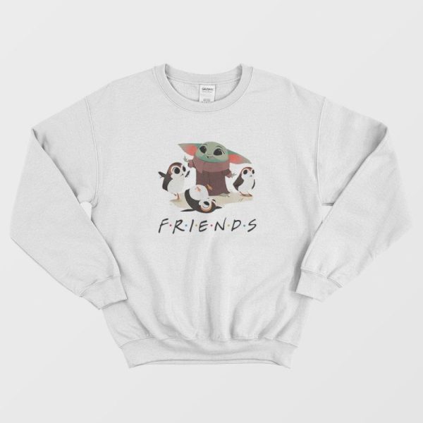 Star Wars Porgs and Baby Yoda Friends Sweatshirt