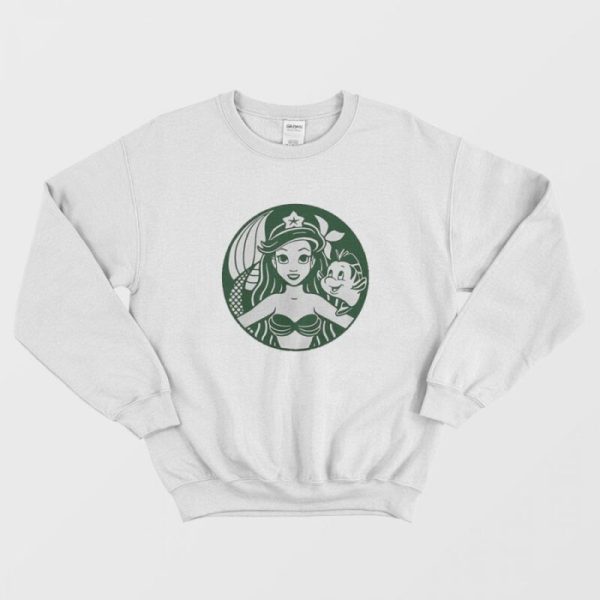 Starbucks Ariel Princess Mermaid Sweatshirt