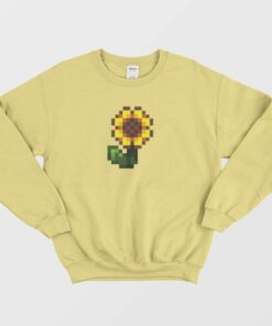 Stardew Valley Pixel Sunflower Sweatshirt 1