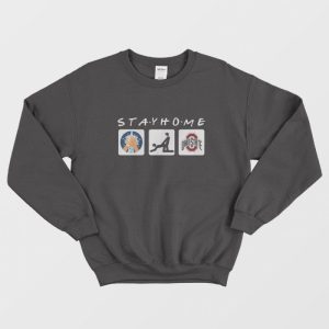 Stay Home Hand Washing Sex and Ohio State Buckeyes Sweatshirt