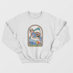 Stay Positive Shark Attack Sweatshirt