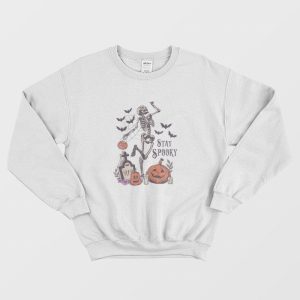 Stay Spooky Halloween Skeleton Sweatshirt