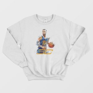 Stephen Curry GSW SC Art Sweatshirt