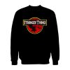 Stranger Thing Jurrasic Park Logo Sweatshirt