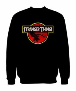 Stranger Thing Jurrasic Park Logo Sweatshirt 2