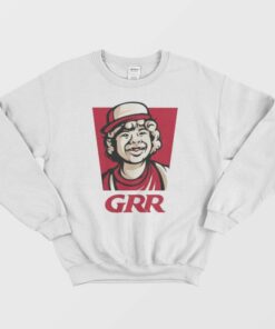 Stranger Things Dustin GRR Parody Sweatshirt 1