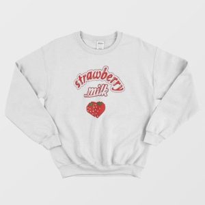 Strawberry Milk Adorable Sweatshirt 4