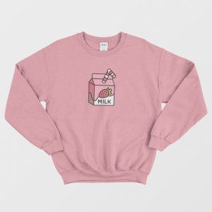 Strawberry Milk Cute Sweatshirt 2