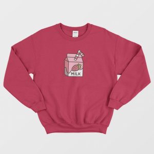 Strawberry Milk Cute Sweatshirt 3