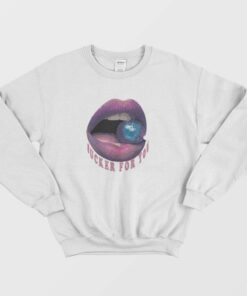 Sucker For You Sexy Lips Sweatshirt 1