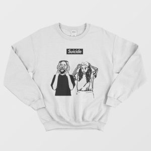 SuicideBoyS Art Outlines $uicideboy$ Sweatshirt