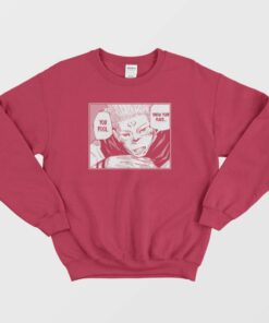 Sukuna Ryomen Quotes Sweatshirt 3 Sukuna Ryomen Quotes Sweatshirt 4