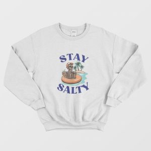 Summer Vacation Skeleton Stay Salty Sweatshirt