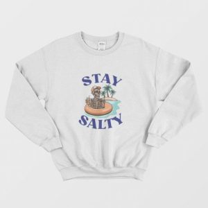 Summer Vacation Skeleton Stay Salty Sweatshirt 3